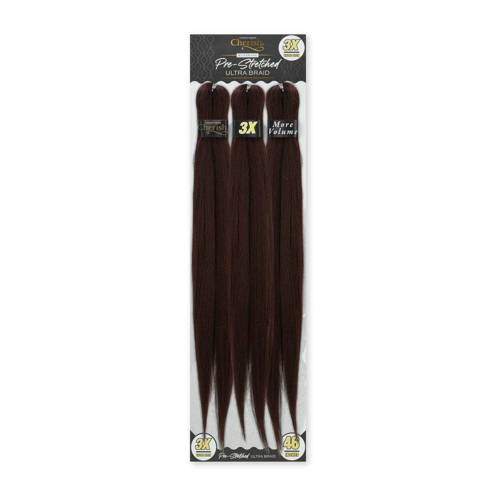 Cherish Ultimate Comfort Pre-Stretched Ultra Braid Hair 3X pack 46"