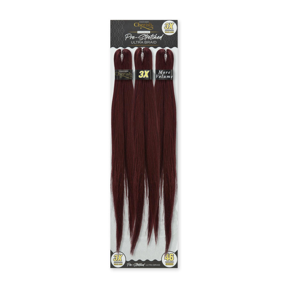 Cherish Ultimate Comfort Pre-Stretched Ultra Braid Hair 3X pack 46"