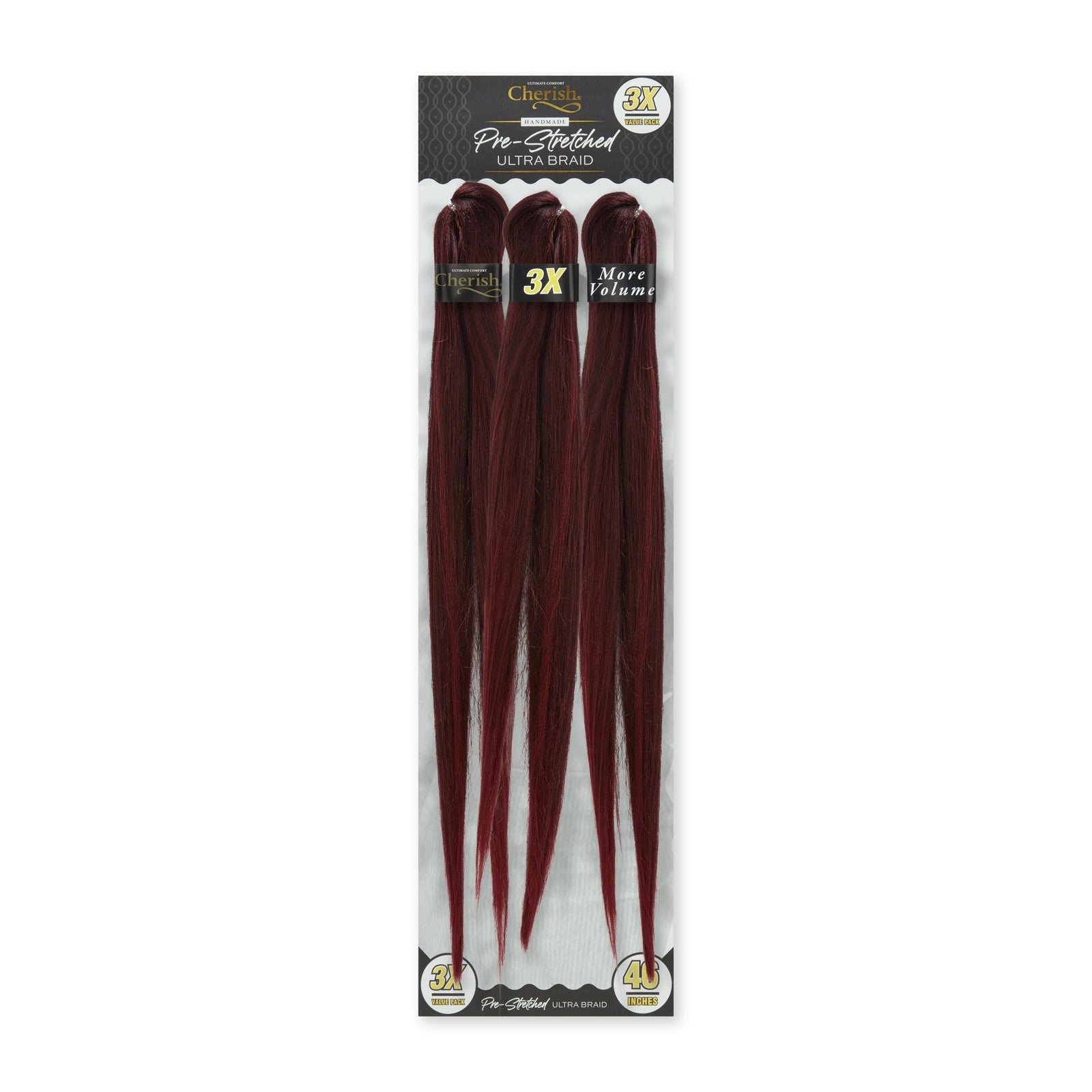 Cherish Ultimate Comfort Pre-Stretched Ultra Braid Hair 3X pack 46"