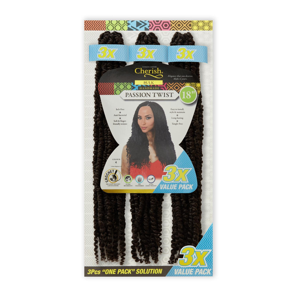 Cherish Ultimate Comfort Passion Twist 3X 18"pack