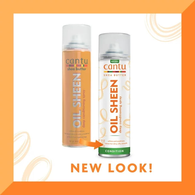 Cantu Shea Butter Oil Sheen Deep Conditioning Spray 283g/10oz