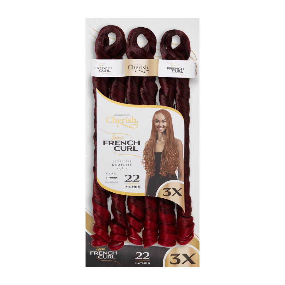 Cherish Ultimate Comfort 3X Spiral French Curl