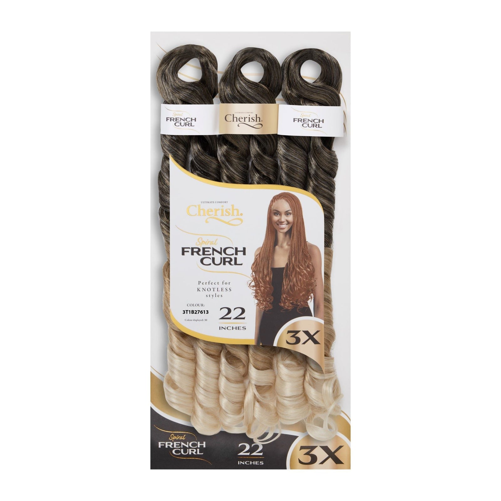 Cherish Ultimate Comfort 3X Spiral French Curl
