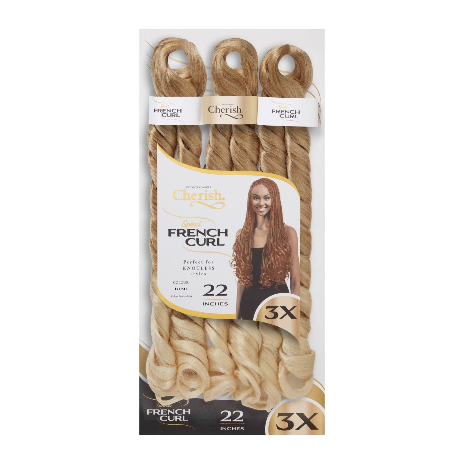 Cherish Ultimate Comfort 3X Spiral French Curl