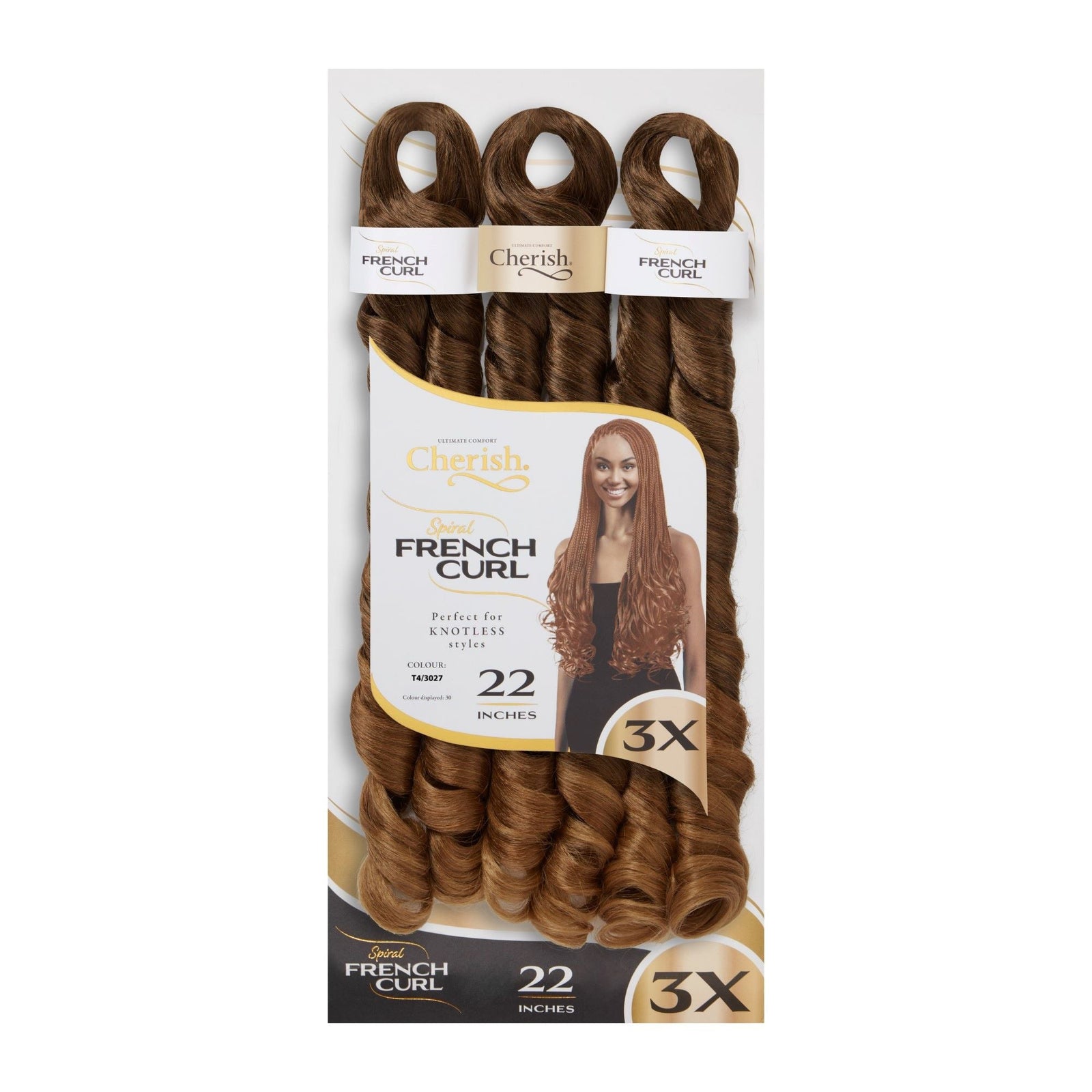 Cherish Ultimate Comfort 3X Spiral French Curl