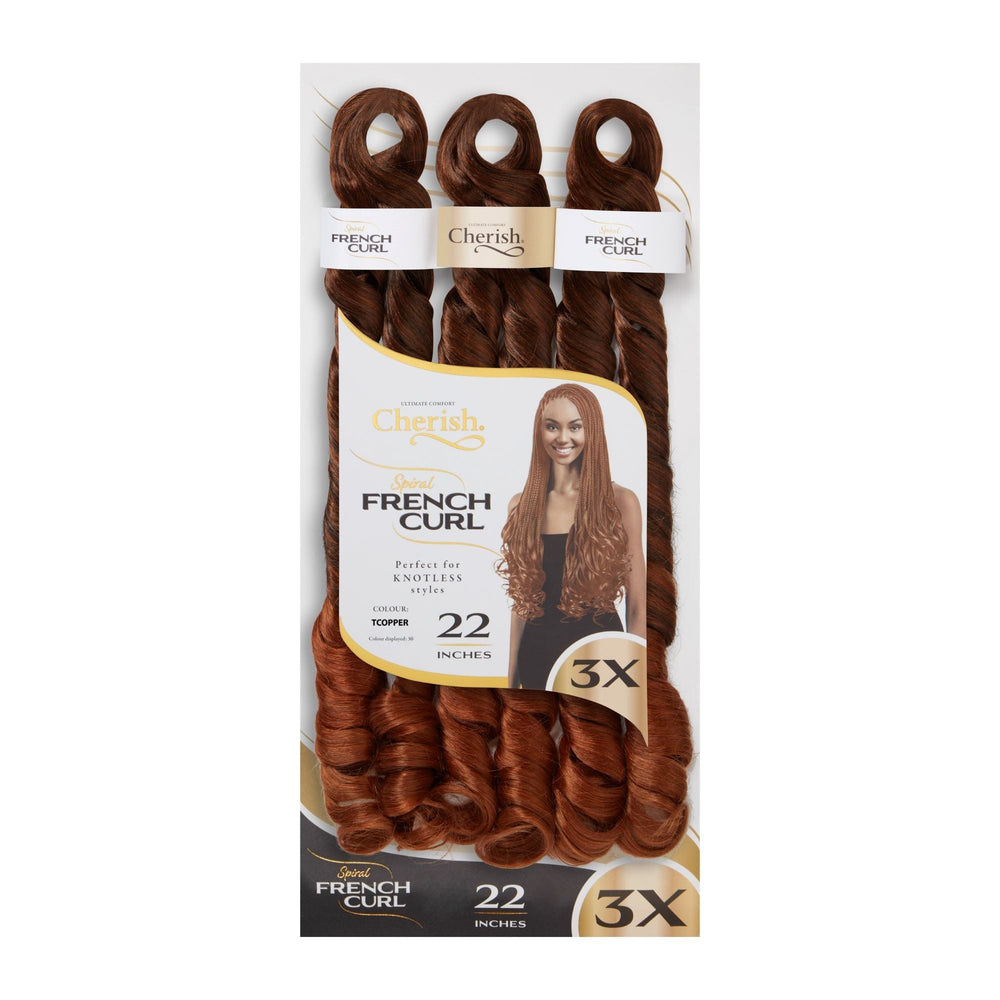 Cherish Ultimate Comfort 3X Spiral French Curl