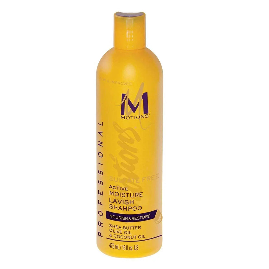 Motions Nourish & Restore Act Moist Lavish Shampoo 473ml