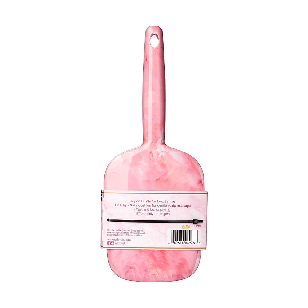 Red By Kiss Marblous Paddle Jumbo Brush  For Great Hair Day, Everyday!