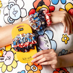 Kitsch Kitsch x BT21 Satin Sleep Scrunchies 4pc Set