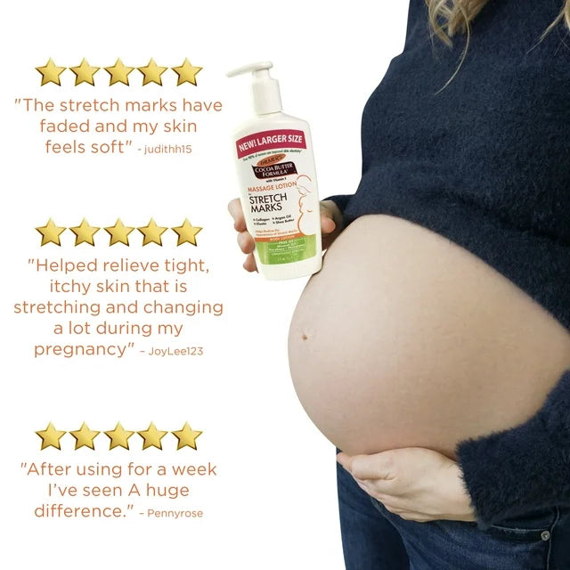 Palmer's Cocoa Butter Formula Massage Lotion for Stretch Marks and Pregnancy Skincare 250ml
