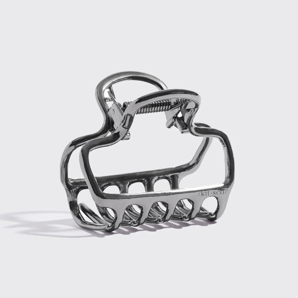 Kitsch Cloud Clip - Hematite Metal