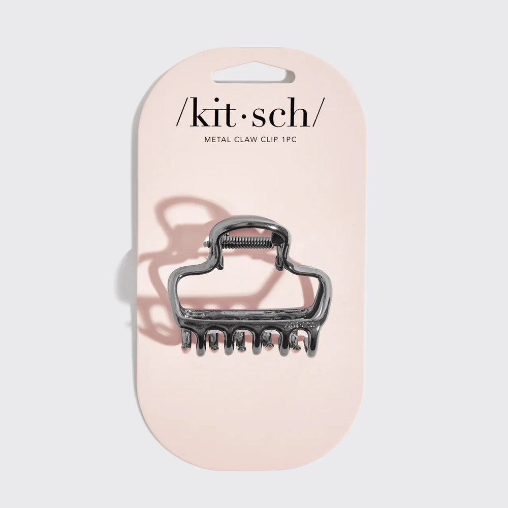 Kitsch Cloud Clip - Hematite Metal