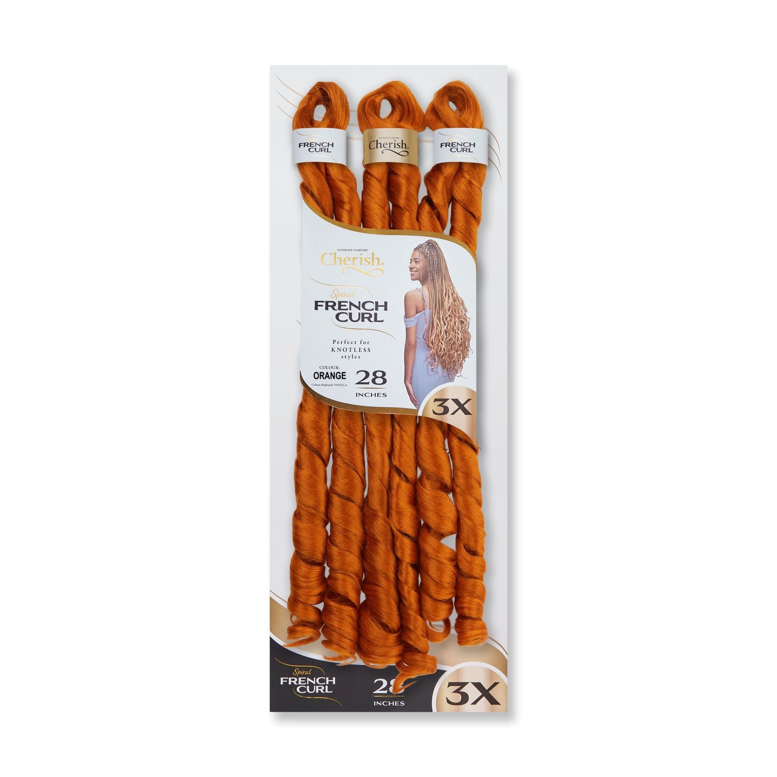 Cherish Ultimate Comfort 3X Spiral French Curl