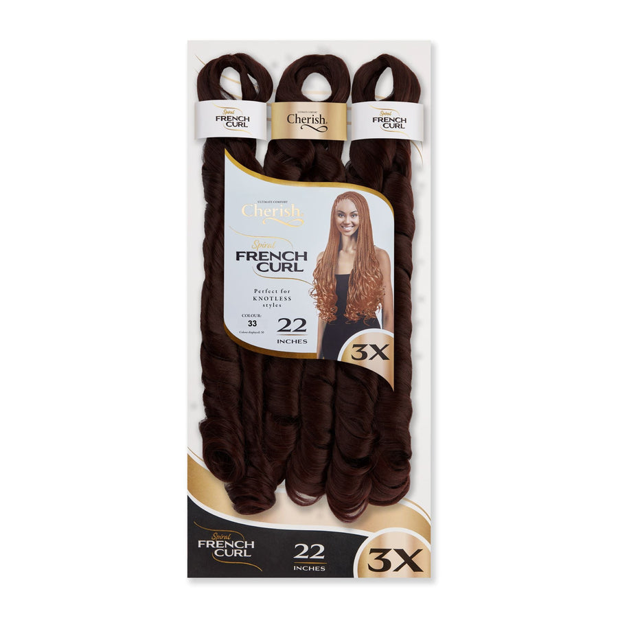 Cherish Ultimate Comfort 3X Spiral French Curl