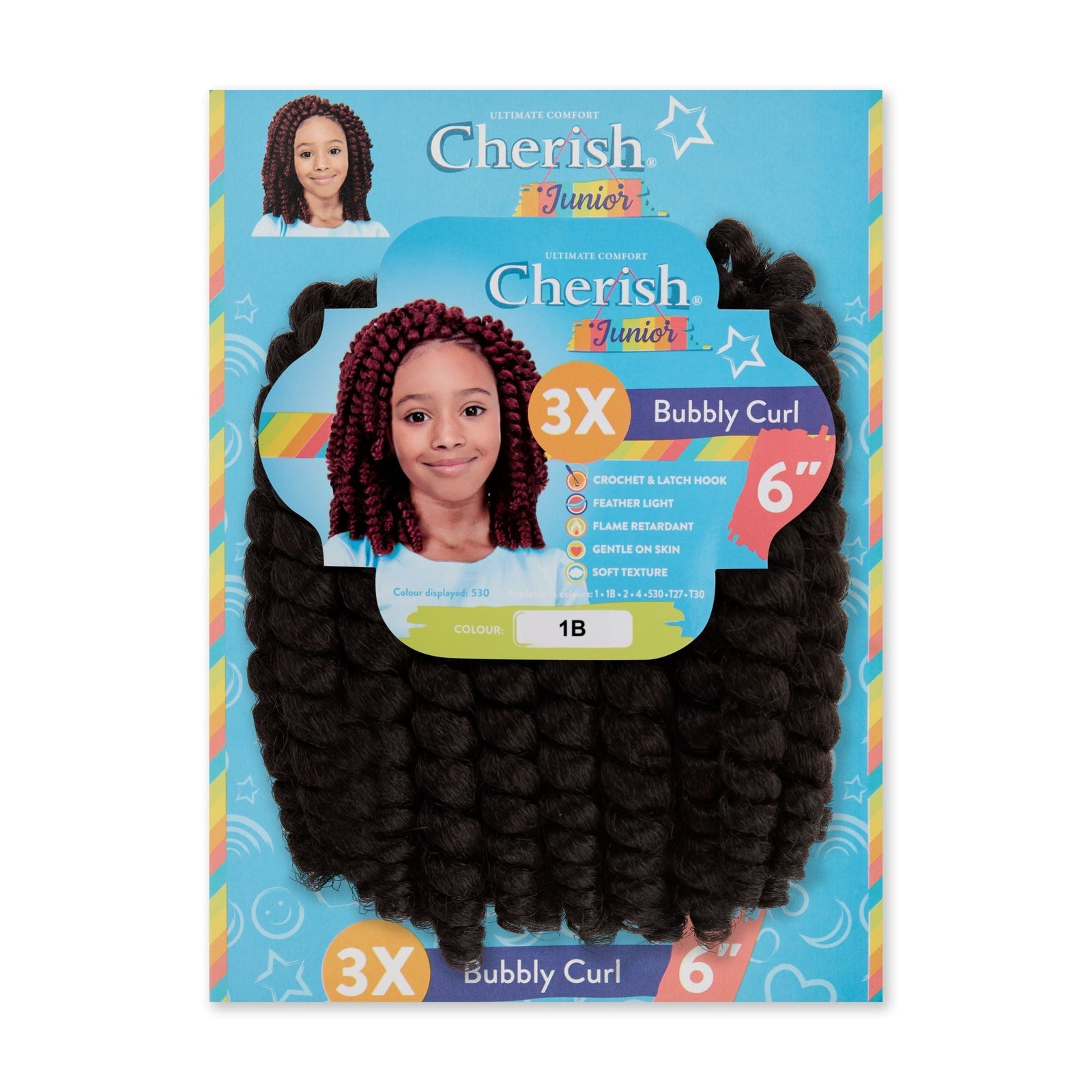 Cherish Ultimate Comfort Junior 3x 6"Bubbly Curl