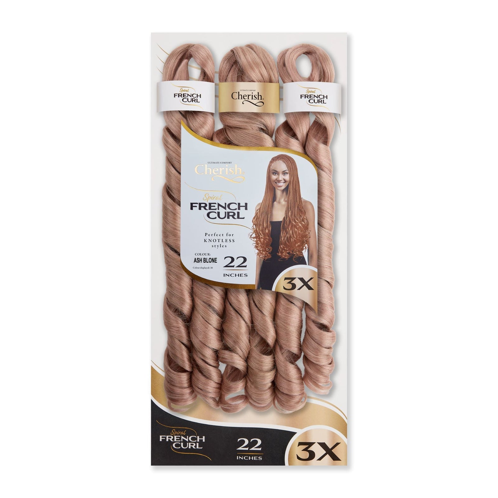 Cherish Ultimate Comfort 3X Spiral French Curl