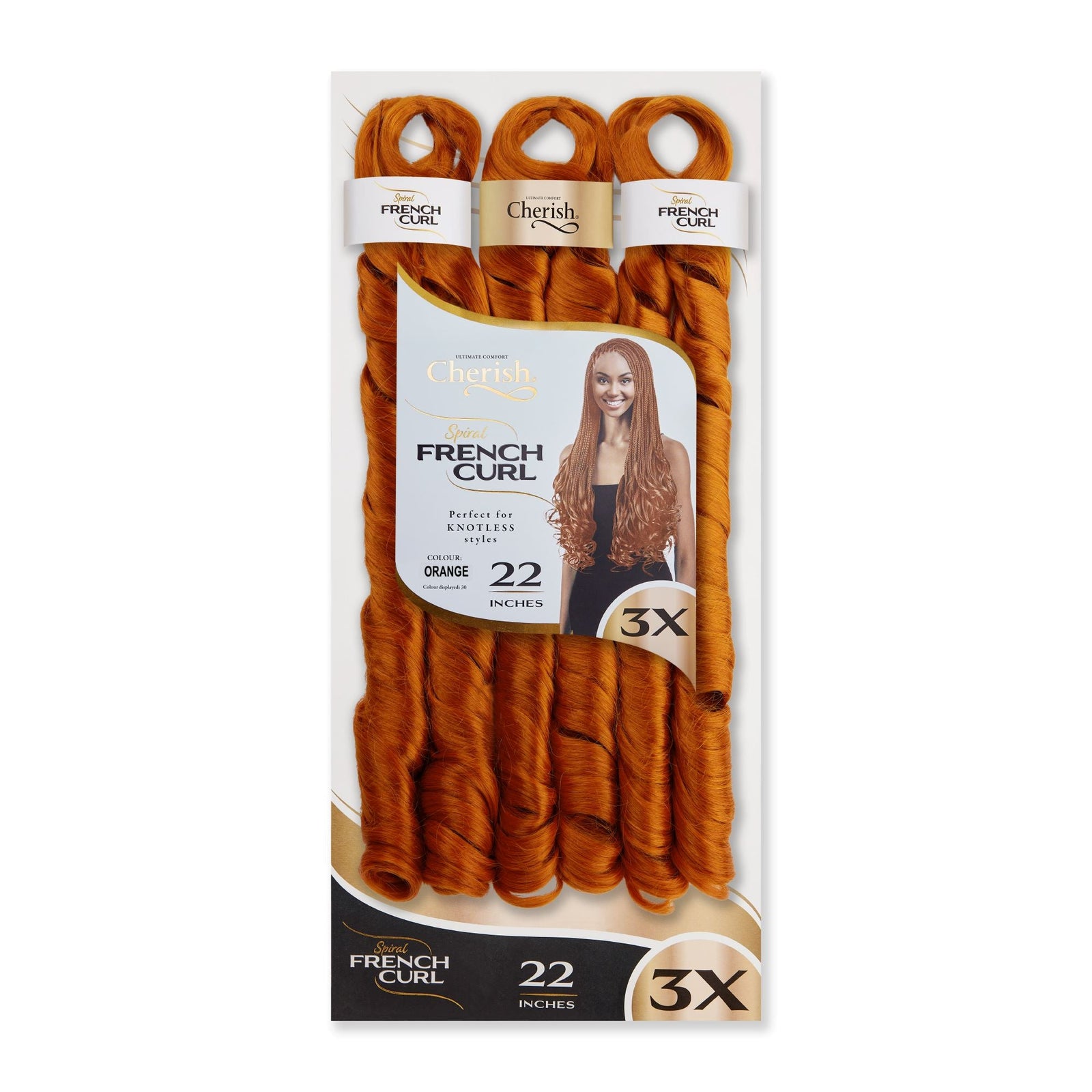 Cherish Ultimate Comfort 3X Spiral French Curl