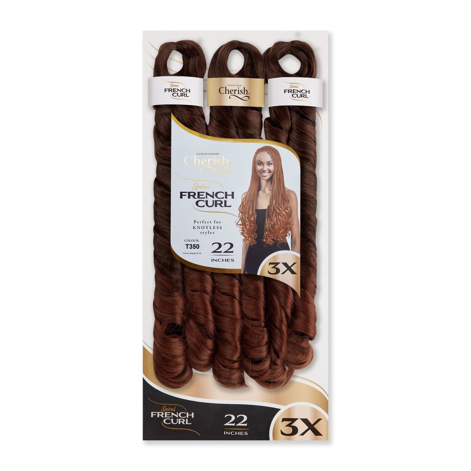 Cherish Ultimate Comfort 3X Spiral French Curl