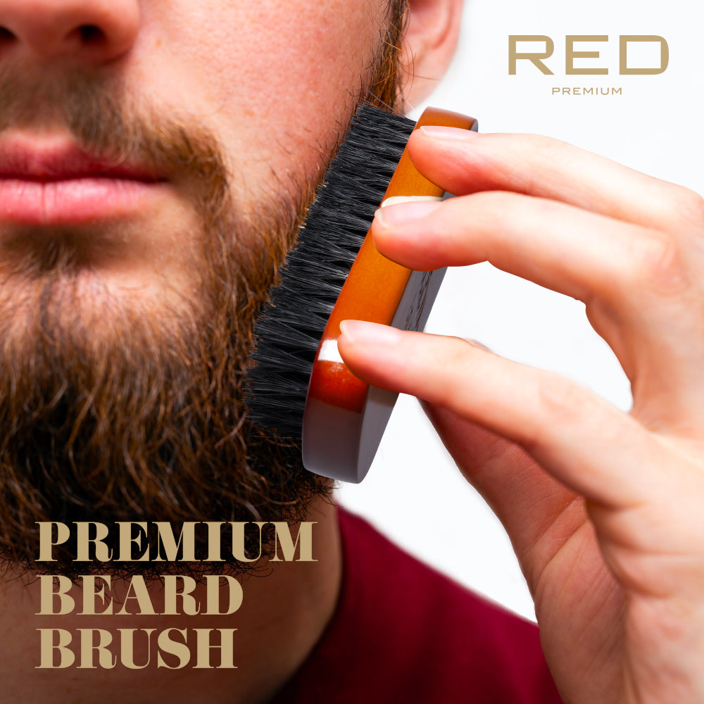 Red By Kiss Premium Beard Medium Soft Military Brush