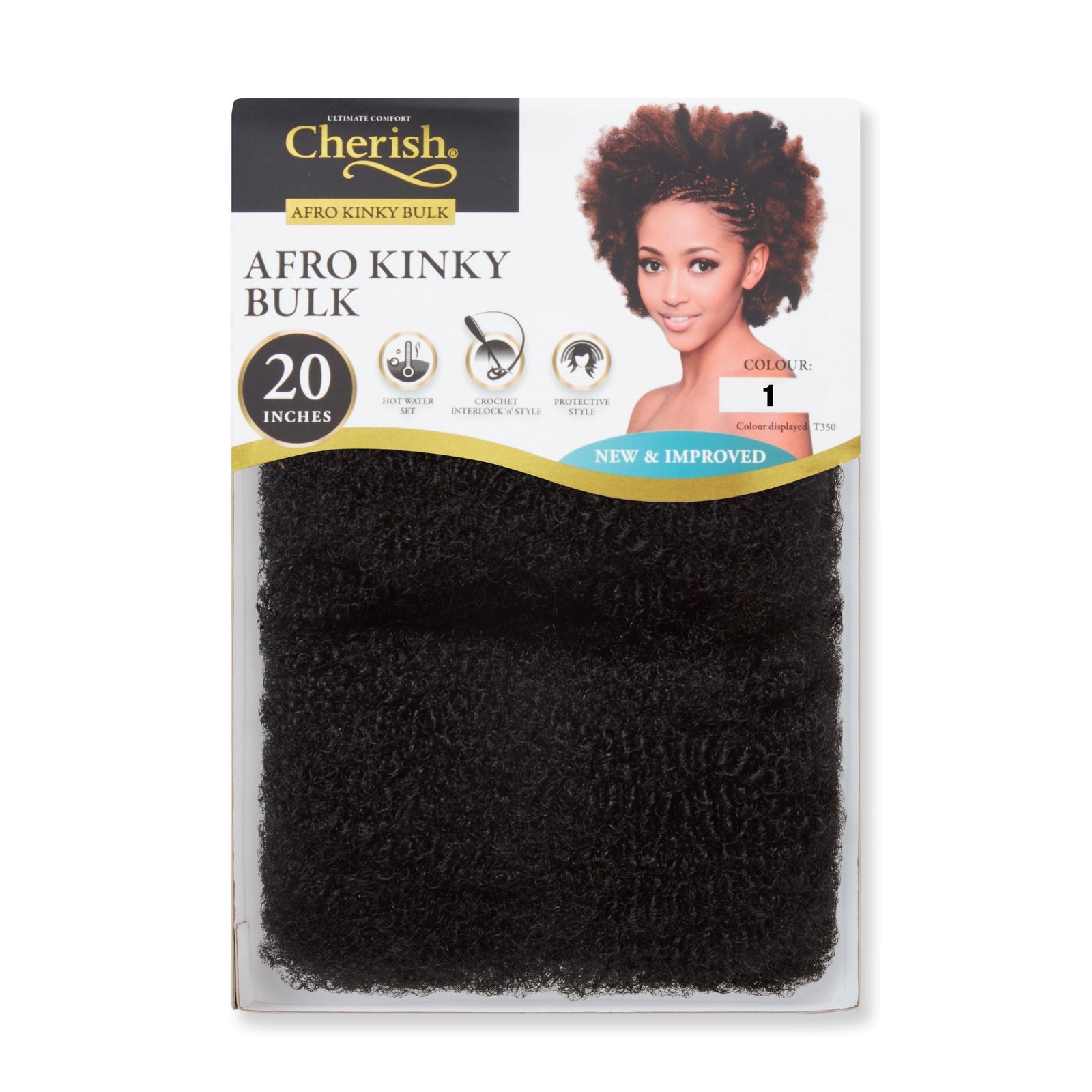 Cherish Ultimate Comfort Afro Kinky Bulk Hair