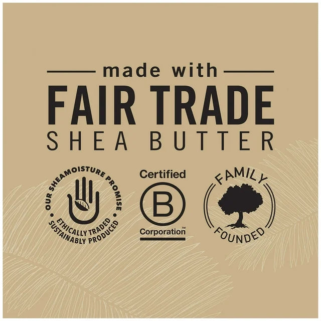 Shea Moisture Conditioner Red Palm Oil and Cocoa Butter for Curly Hair with Flaxseed Oil 384ml