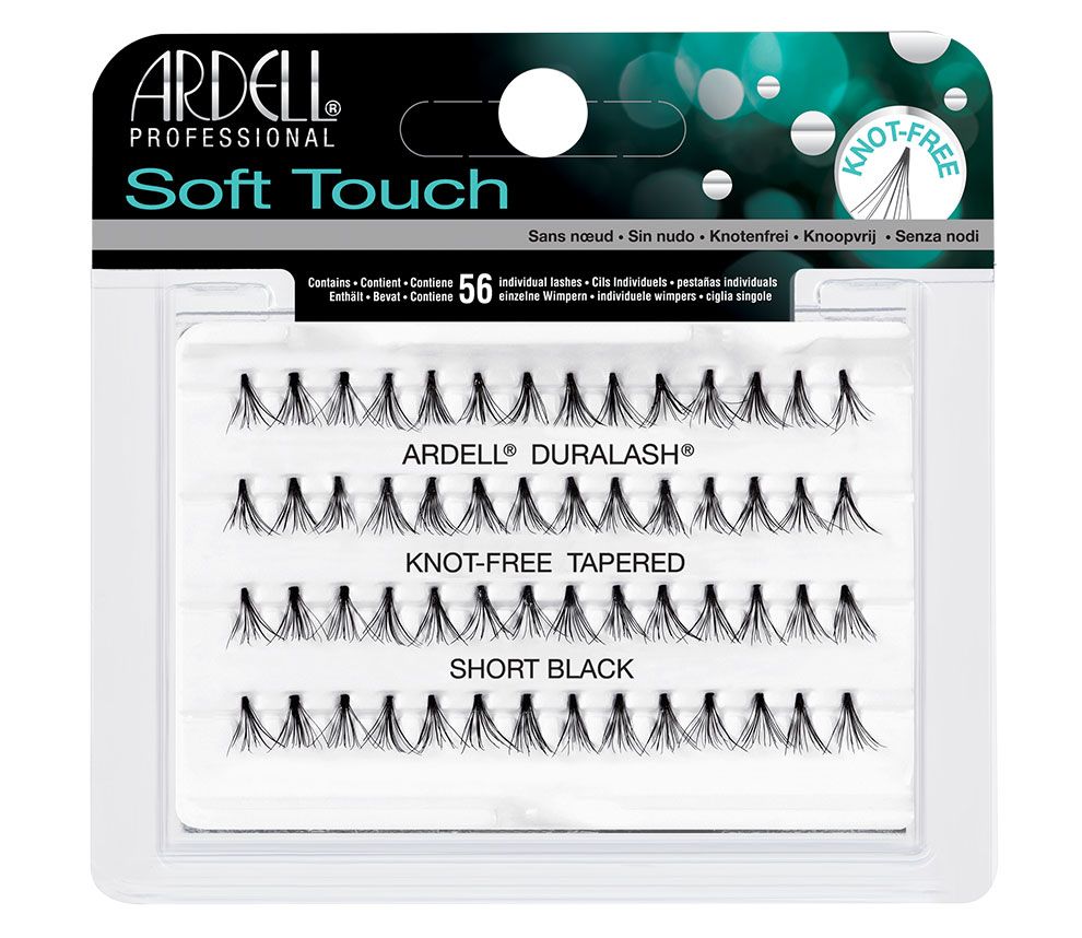Ardell Soft Touch Knot-Free Tapered Individual Lashes – Black
