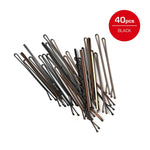 Red By Kiss  Bob Pins   Bronze black 2 3/4" 40 PCS