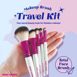 KISS RK MAKE UP BRUSH KIT - TOTAL FACE SET