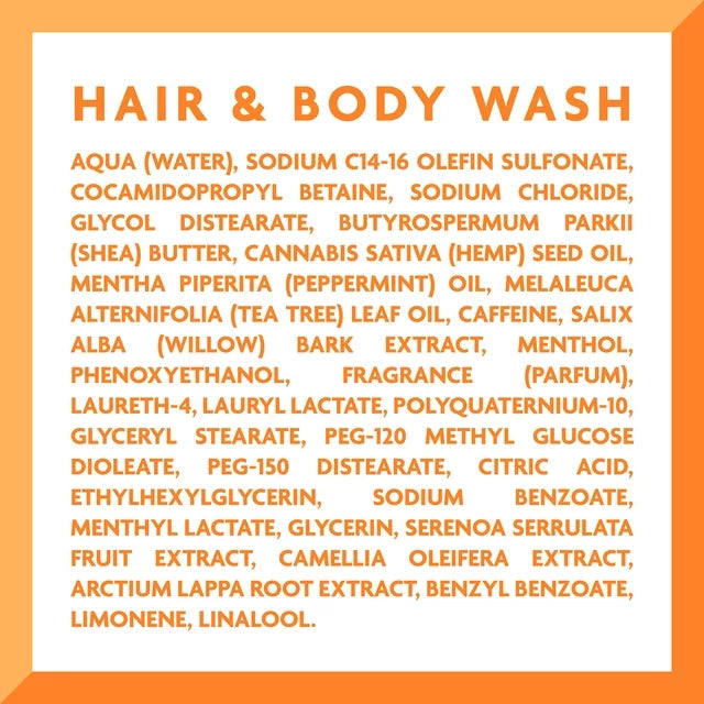 Cantu for Men 2-in-1 Hair & Body Wash 400ml/13.5oz