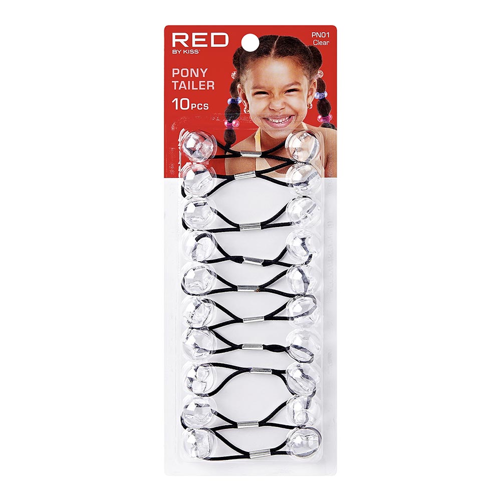 Red By Kiss Kids Hair Balls  Ponytailer (10pcs)