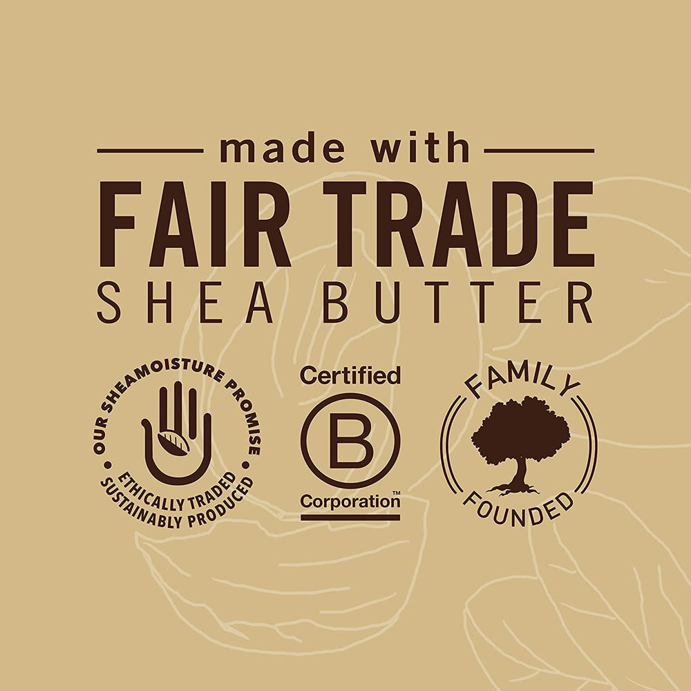 Shea Moisture Raw Shea Butter Set Shampoo 384ml and Conditioner 384ml
