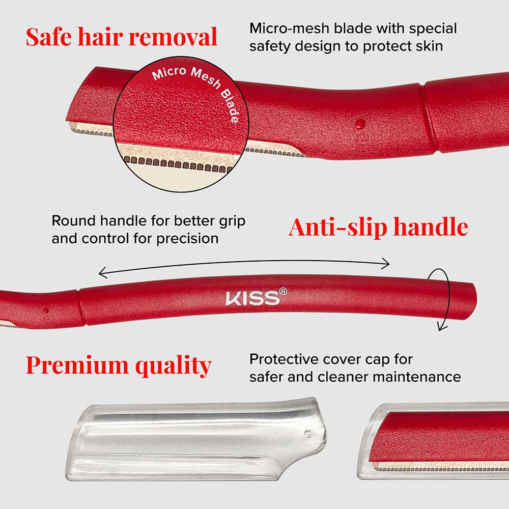 Red By Kiss Eyebrow Shaper Dermaplanning [ 3 PCS]