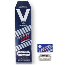 Super-Max Double-Sided Razor Blades[200] Full Pack