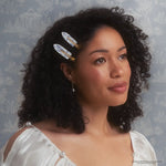 Kitsch Bridgerton X Creaseless Clips in Toile in Bloom