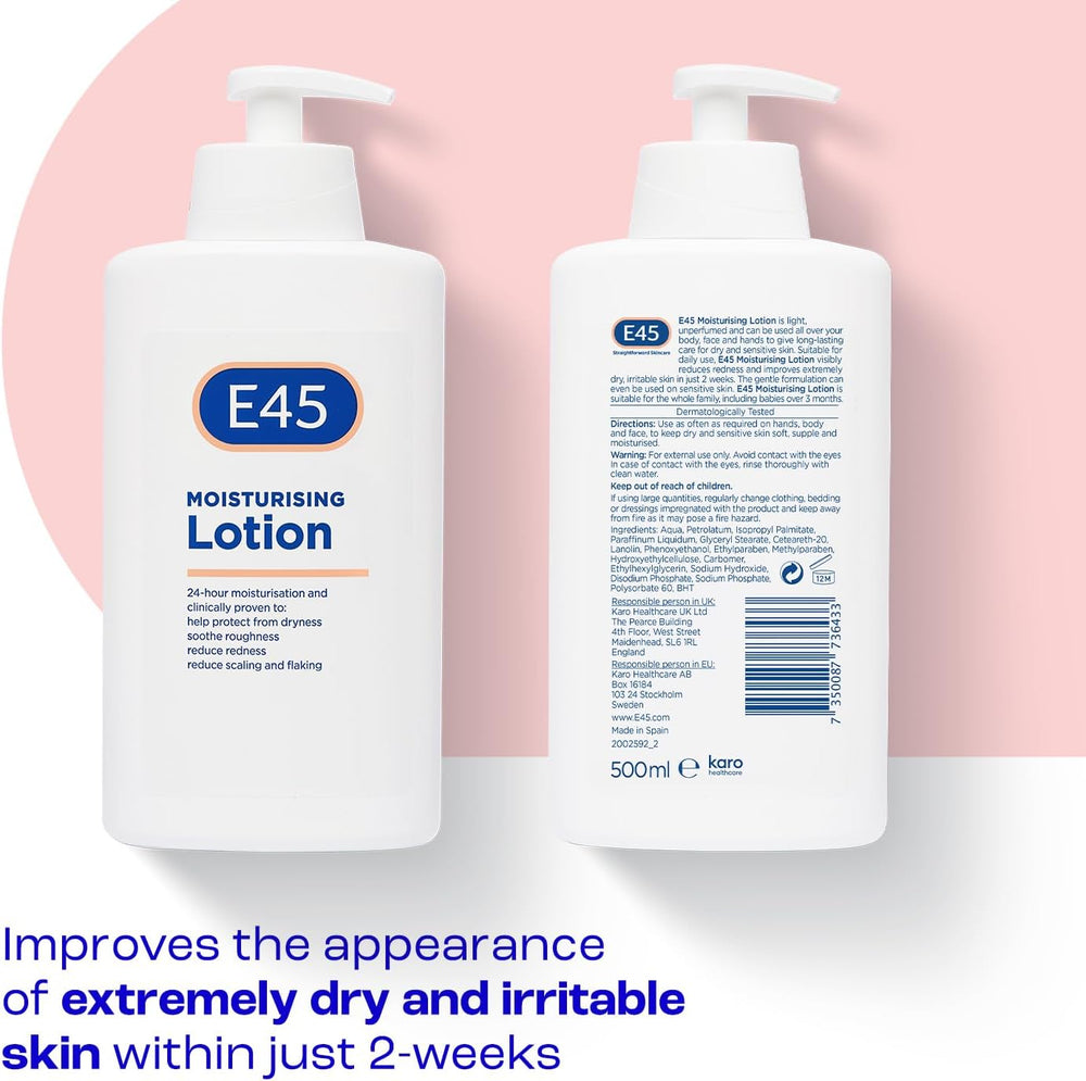 E45 Moisturising Lotion 500 ml