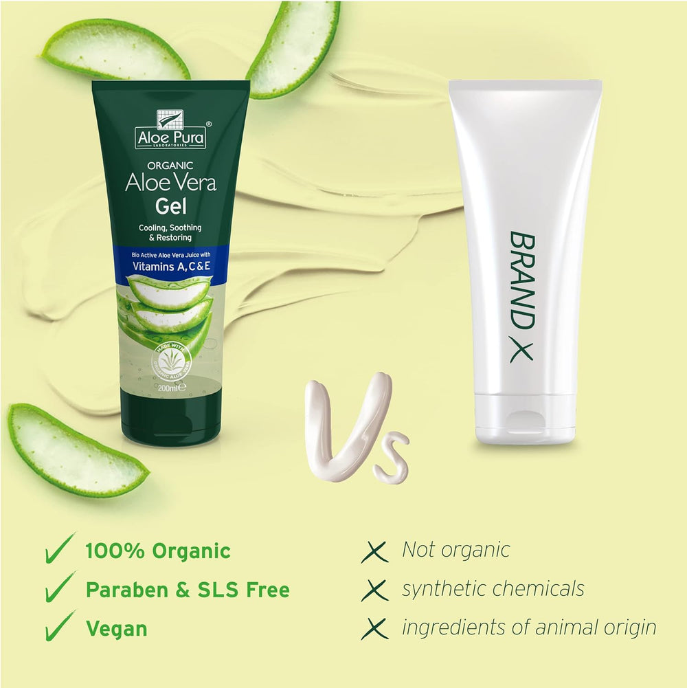 Aloe Vera Gel with Vitamins A, C & E- 200ml