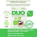 Duo Brush-On Lash Adhesive with Vitamins A, C & E, Clear 5g