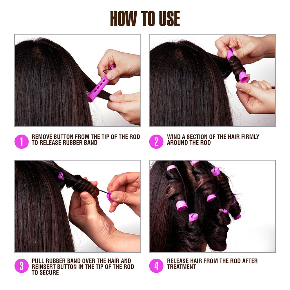 Red By Kiss Cold Wave Rods Long (12pcs)