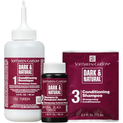 Dark & natural  Permanent Men's Hair Color