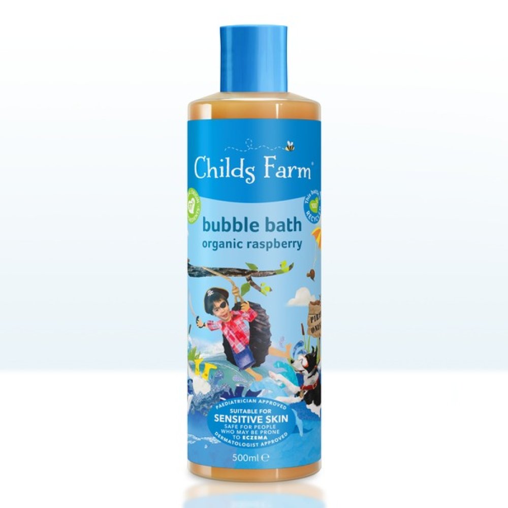 Childs Farm Sensitive Skin Experts Raspberry Bubble Bath