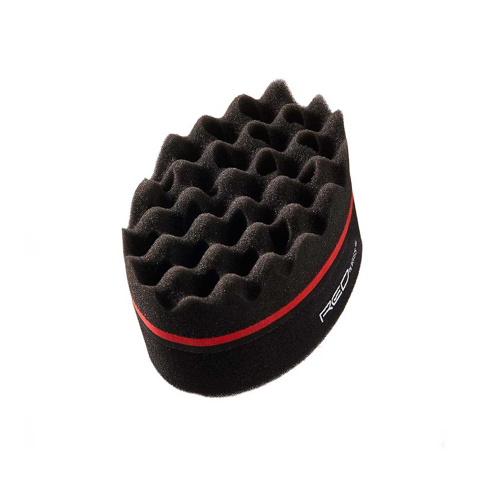 Red By Kiss Dual Sided Twist Sponge  Two Different Twists in One