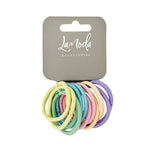 LA MODA PASTEL PONYTAILERS 12PCS