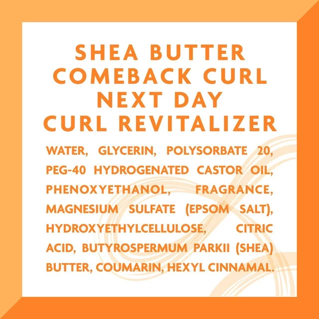 Cantu Comeback Curl Next Day Revitalizer 355ml/12oz