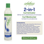 Sofn’Free Moisturizer & Curl Activator for Natural Hair, Soft Curls, and Waves 350ml