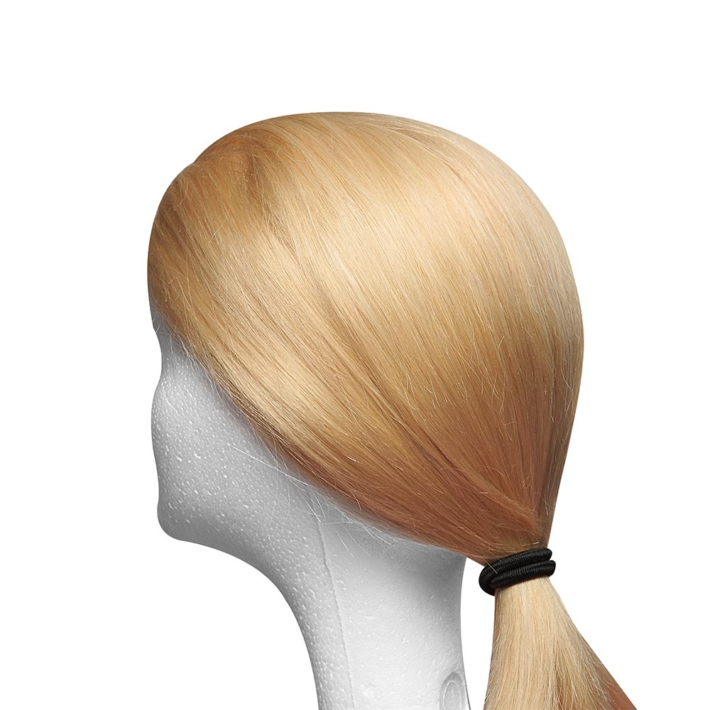 Red By Kiss Elastic Hair Band 5mm (14ct) Black