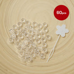 Red By Kiss Large Hair Beads (60pcs)