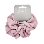 LA MODA HERRINGBONE TWEED L SCRUNCHIE