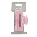LA MODA PEARLESCENT SQUARE CLAW CLIP