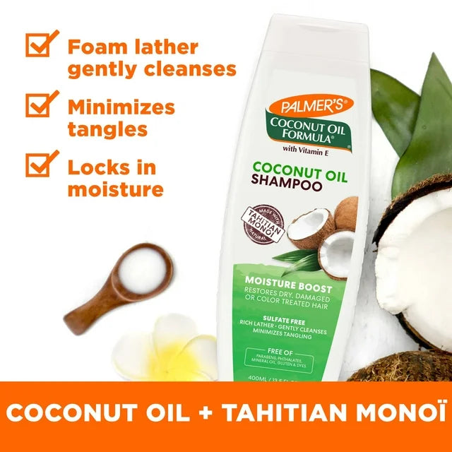 Palmer's Coconut Oil Formula Coconut Oil Moisture Boost Shampoo 400ml
