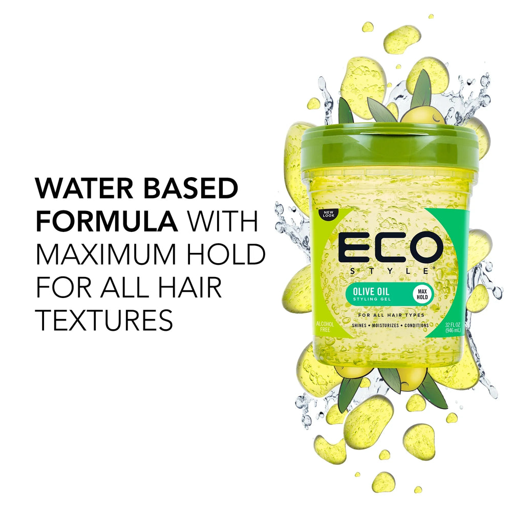 Eco Styler Olive Oil Hair Styling gel 236ml/8oz